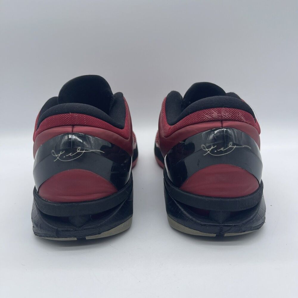 Nike Zoom Kobe 7 System TB Men's Size 12.5 Basketball Shoes 517359-600 Red/Black - Picture 8 of 10